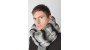 Rex-Chinchilla fur neck warmer